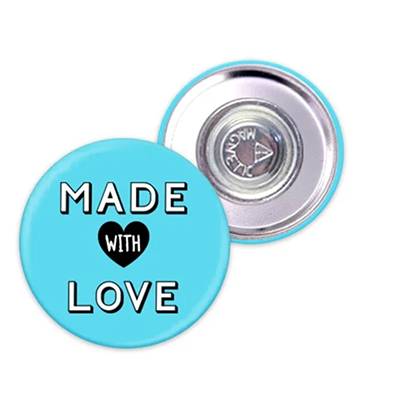 Badge personnalisé - Attache aimant