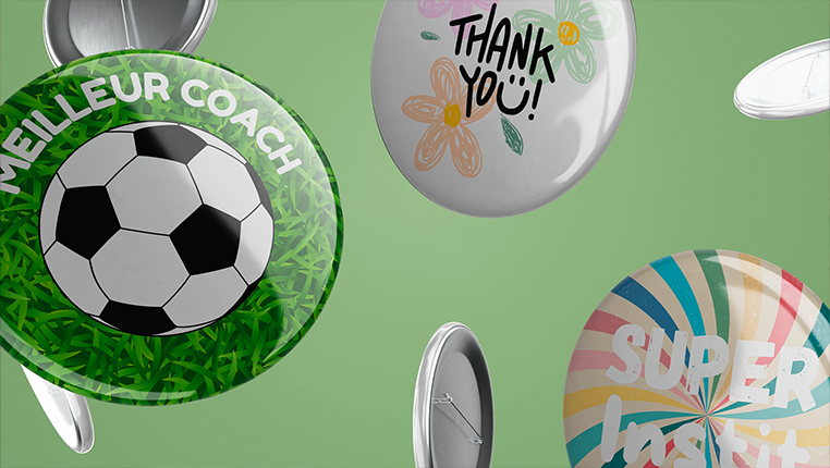 Badges personnalisés