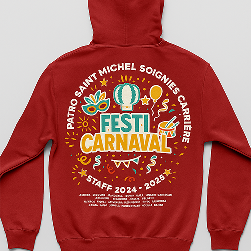 Projet perso Design sérigraphie - Patro - Mouveent de jeunesse